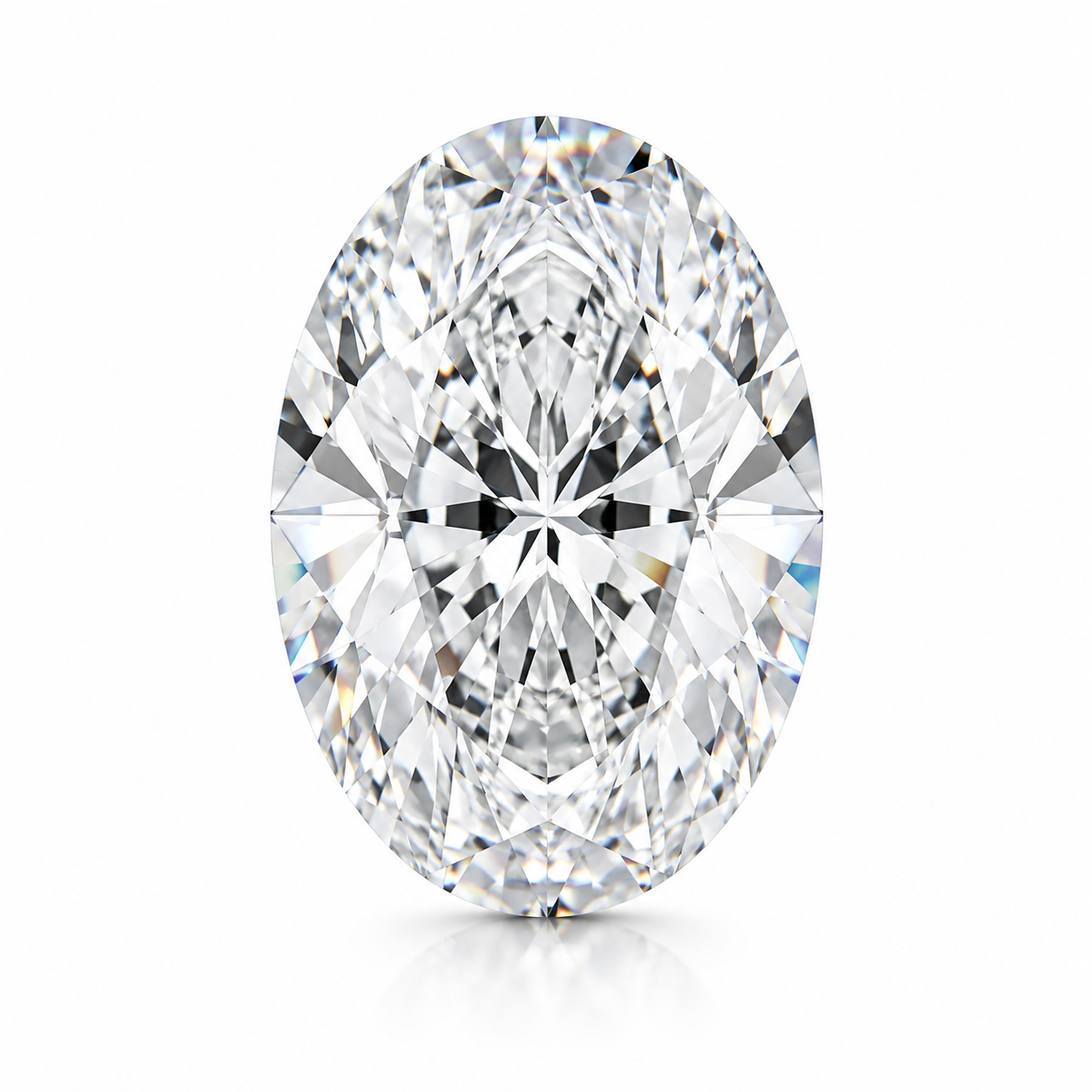 1.01ct OVAL Lab Diamond | D/VS2 | IGI Certified | Save 64% vs Retail