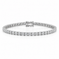 18K Diamond Tennis Bracelet — 18.0 CTW | IGI Certified