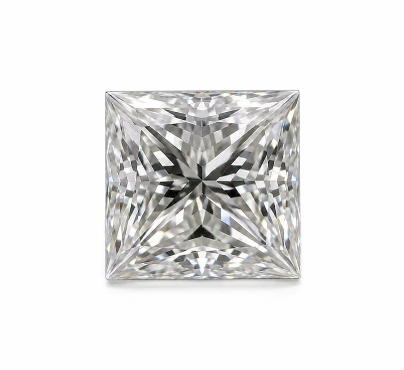 1.57ct PRINCESS Lab Diamond | D/VS1 | IGI Certified | Save 67% vs Retail